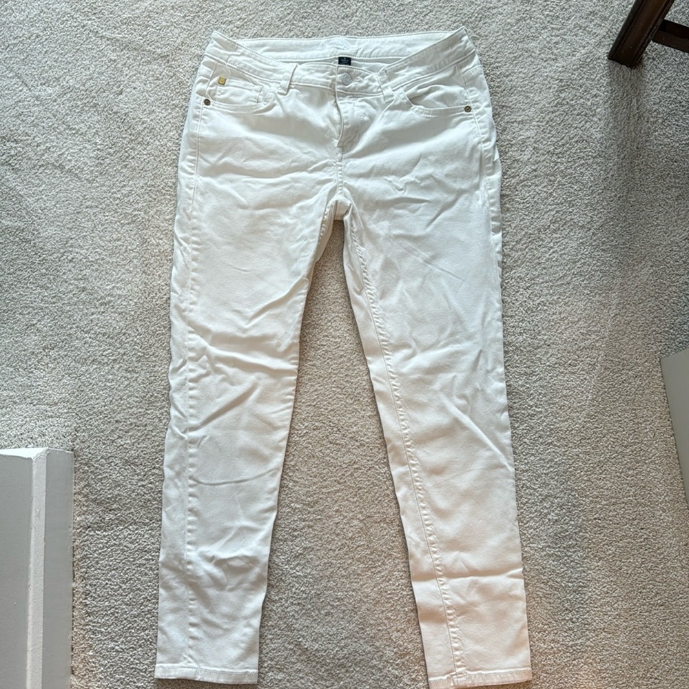 Tommy Bahama white tooth pick jeans